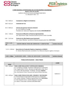 V FORO NACIONAL E INTERNACIONAL AGENDA 2017