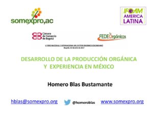 PRODUCCION ORGANICA MEXICO- ASOPROMEX